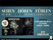 Tablet Screenshot of kopfecho.com